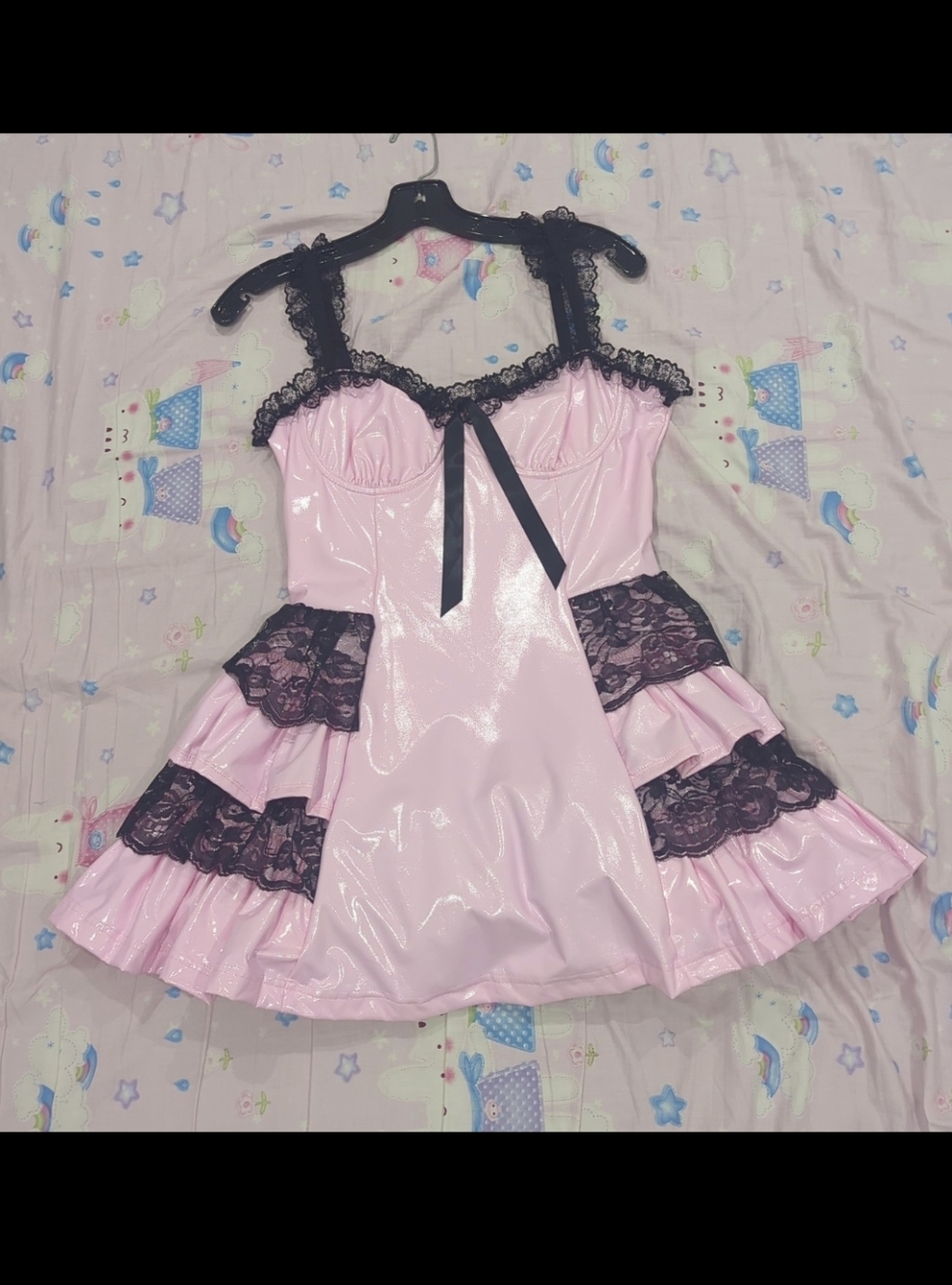 Dolls Kill Plastic Spirit Vinyl Dress